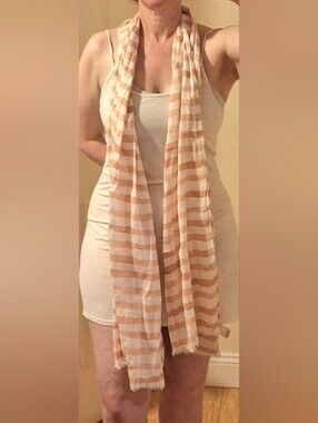 EILEEN FISHER | Linen & Cotton Scarf/Wrap